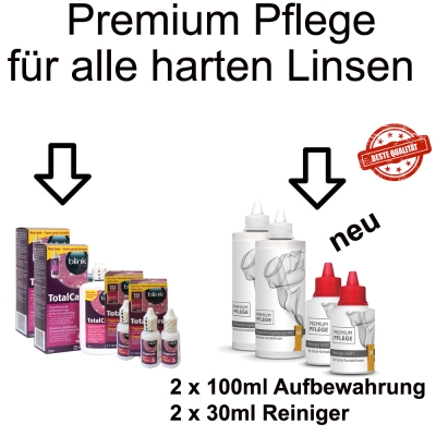 Ersatz für Total Care Reiniger und Aufbewahrung - Premium Pflege Reiniger und Aufbewahrung