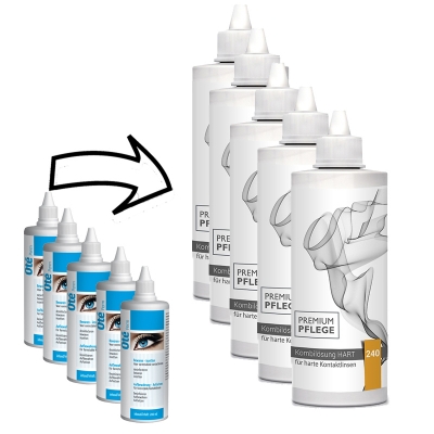 Aus Ote Perm wird Premium Pflege - Kombilösung HART Sparpack 5 x  240ml