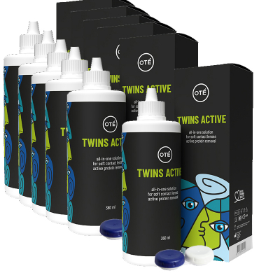Ote Twins Active 6 x 360ml 6 Behälter- neue Verpackung