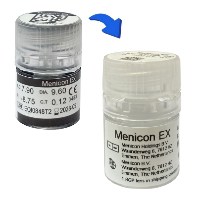 Menicon EX (Menicon) eine formstabile Kontaktlinse
