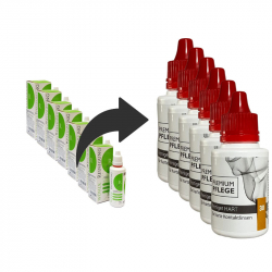 Ersatz für Wöhlk Reinigung R---->Premium Pflege - Reiniger HART 6 x 30ml Sparpack