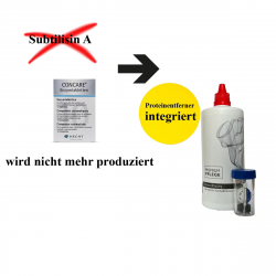 Ersatz für Concare Enzymtabletten --- Premium Pflege Peroxidlösung 360 ml- 1 Behälter / mit integrierten Proteinentferner