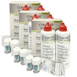 Concare Sept Intense Sparpack (3 x 2 x 350ml) – 6 Monate Premium-Pflege - versandkostenfrei -