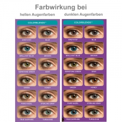 Fresh Look Color Blends (Alcon) Packungsinhalt: 2 Linsen -- Nachfolge Info--